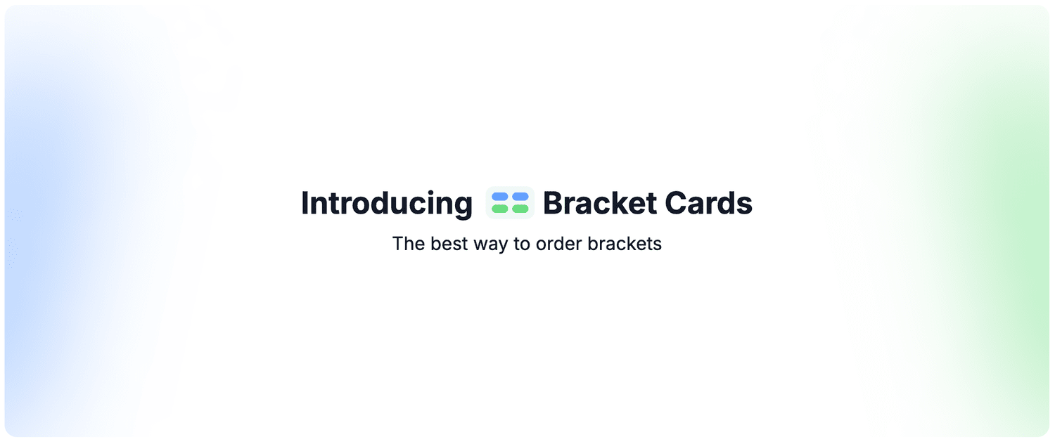Introducing Bracket Cards