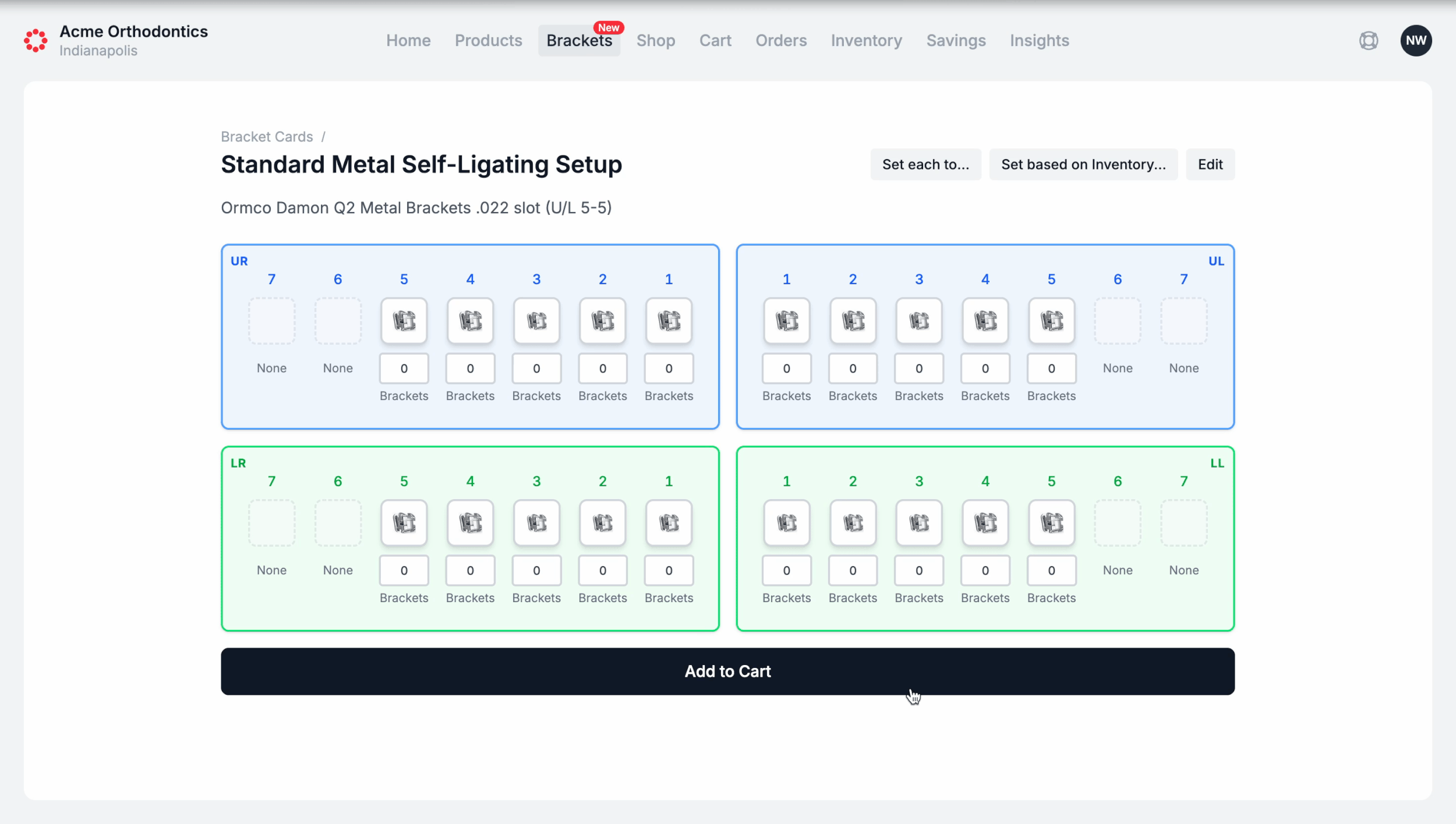 Order based on your current inventory